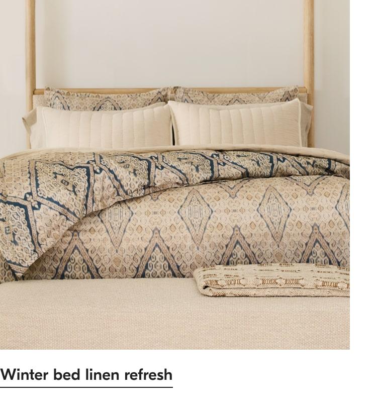 Winter bed linen refresh